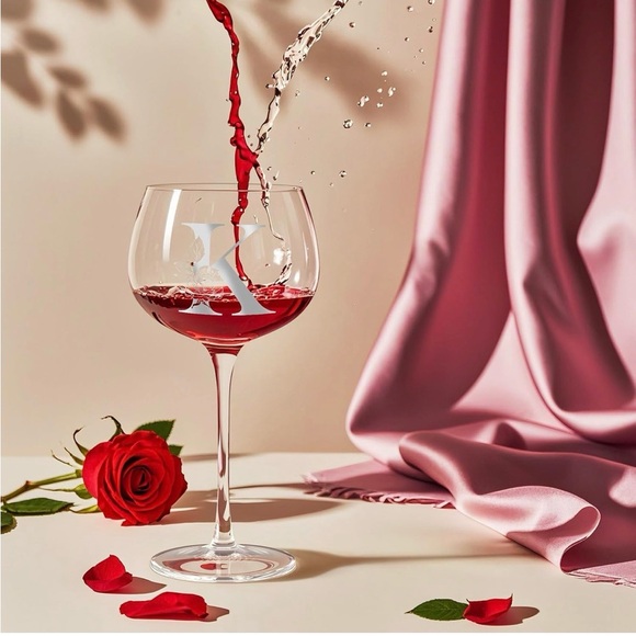 Monogrammed-G Wine Glass - Picture 7 of 7